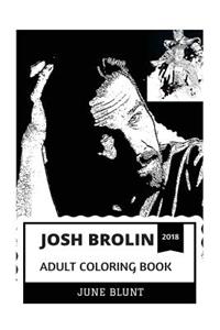 Josh Brolin Adult Coloring Book