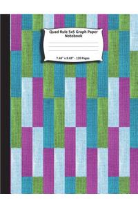 Quad Rule 5x5 Graph Paper Notebook. 7.44