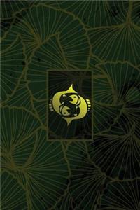 Monogram Pisces Notebook