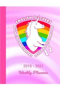 2019 - 2021 Weekly Planner
