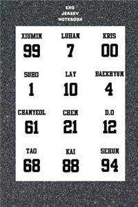 Exo Jersey Notebook