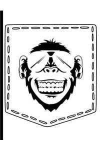 Ape Wearing Sunglasses Pocket
