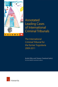 Annotated Leading Cases of International Criminal Tribunals - Volume 54