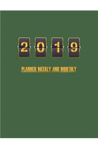 2019 Planner Weekly and Monthly