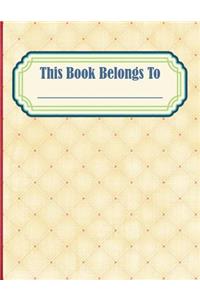 Hexagonal Chemistry Lab Book