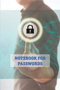 Notebook for Passwords