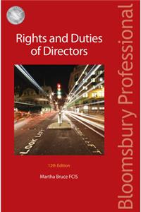 Rights and Duties of Directors: Twelfth Edition