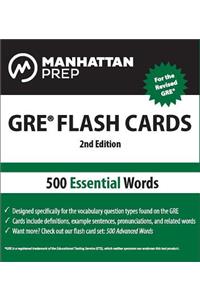 500 Essential Words: GRE Vocabulary Flash Cards