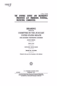 The Juvenile Justice and Delinquency Prevention ACT