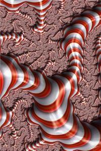 Cool Candy Cane Fractal Journal