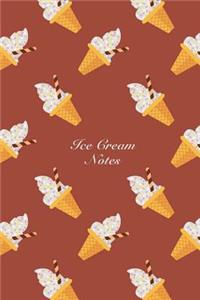 Ice Cream Notes