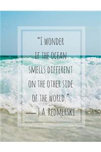 Ocean Waves Beach Travel Quote