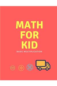Math for kid ( basic multiplication)