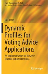 Dynamic Profiles for Voting Advice Applications