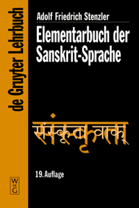 Elementarbuch der Sanskrit-Sprache