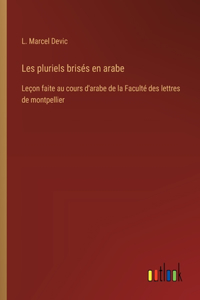 Les pluriels brisés en arabe