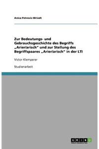 Zur Bedeutungs- und Gebrauchsgeschichte des Begriffs 