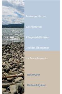 Faktoren für das Gelingen von Pflegeverhältnissen und des Übergangs ins Erwachsensein