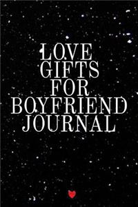 Love Gifts For Boyfriend Journal