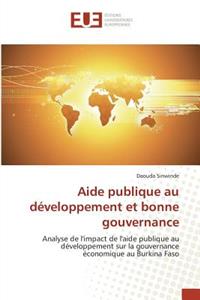 Aide Publique Au Développement Et Bonne Gouvernance