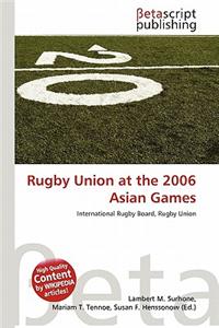Rugby Union at the 2006 Asian Games