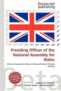 Presiding Officer of the National Assembly for Wales