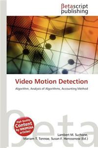 Video Motion Detection