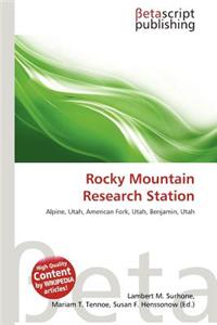 Rocky Mountain Research Station