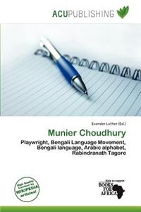 Munier Choudhury
