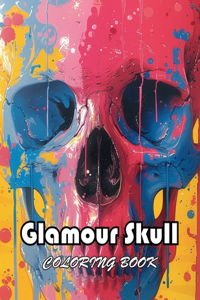 Glamour Skull Coloring Book