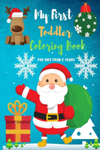 My First Toddler Coloring Book For Kids From 2 Years