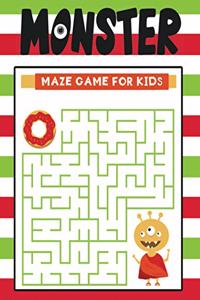 monster maze game for kids
