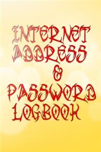 Internet Password Book Small
