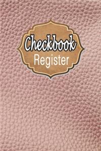 Checkbook Register