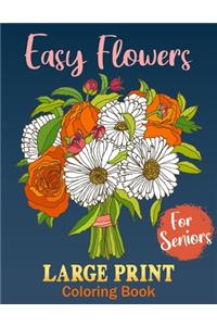 Easy Coloring Books For Seniors LARGE PRINT