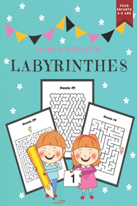 livre d'activités labyrinthes