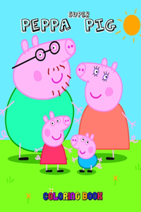 Super Peppa Pig coloring book