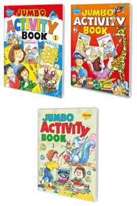 Sawan Set Of 3 Jumbo Activity Books (Pt 1 , 2 & 3)