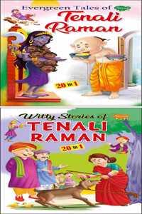 Pack Of 2 Story Books Of Tenali Raman Stories (20 In 1 Series) | Intersting Story Books For Childrens In English