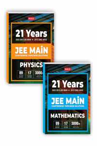 MTG 21 Years JEE MAIN Previous Years Solved Papers with Chapterwise Topicwise Solutions Physics & Mathematics (Set of 2 Books) - JEE Main PYQ Books ... Exam (89 JEE Main ONLINE & 17 OFFLINE Papers) MTG Editorial Board