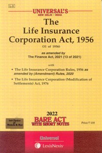 The Life Insurance Corporation Act, 1956 [2022E]