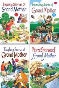 Stories Of Grand Mother- Inspiring Stories, Interesting Stories, Tingling Stories, Moral Stories | Pack Of 4 Books