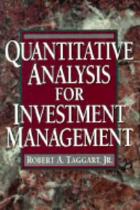 Quantitative Analysis for Investment Management
