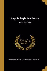 Psychologie D'aristote