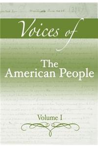 Voices of The American People, Volume 1