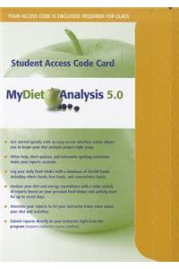 Mydietanalysis Student Access Code Card