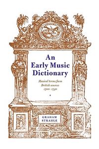 Early Music Dictionary
