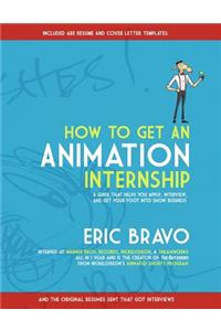 How to Get an Animation Internship