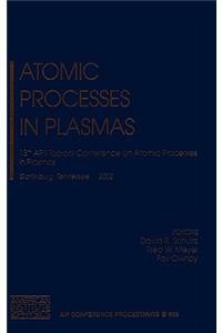 Atomic Processes in Plasmas