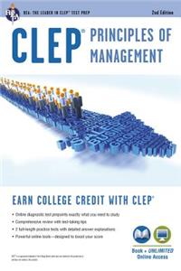 Clep(r) Principles of Management Book + Online